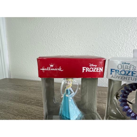 Hallmark Disney Frozen & Olafâs Frozen Adventure Christmas Ornaments Set - Picture 6 of 11